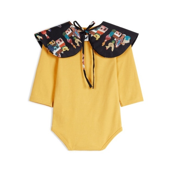 WOLF AND RITA 'TALES OF THE LAND AND SEA' AURORA  BABY BODYSUIT SET - Picture 10 of 15